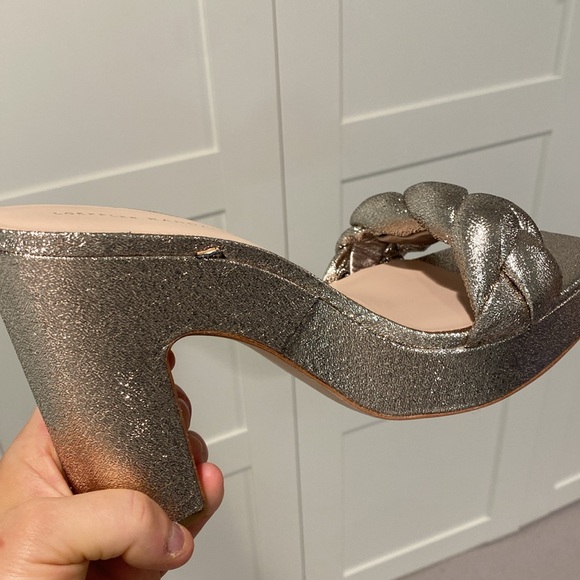 Loeffler Randall Platform Sandal with Braid Prosecco Rose - Picture 4 of 6